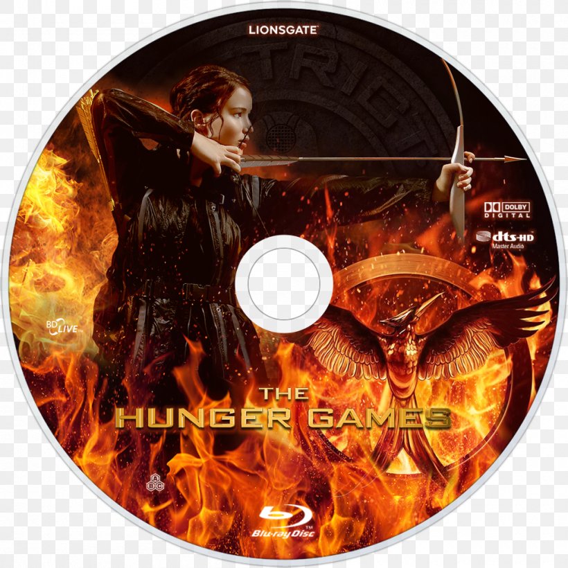 The Hunger Games Film Television Download, PNG, 1000x1000px, Hunger Games, Bluray Disc, Disk Image, Dvd, English Download Free