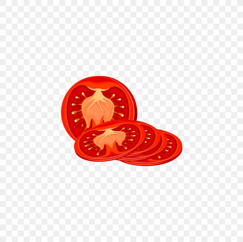 Tomato Euclidean Vector Computer File, PNG, 1600x1600px, Watercolor, Cartoon, Flower, Frame, Heart Download Free