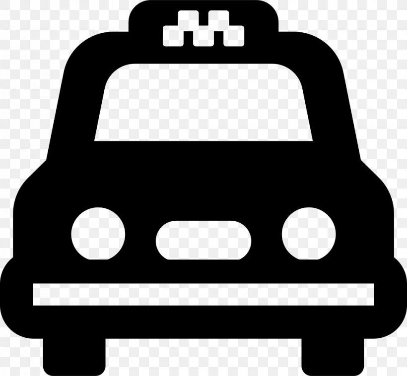Clip Art Taxi Car Public Transport, PNG, 980x906px, Taxi, Airport, Area, Black, Black And White Download Free