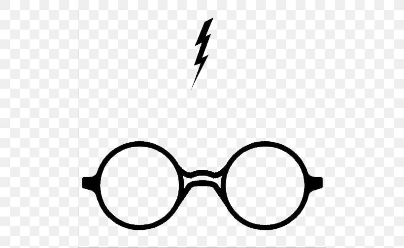 Harry Potter Scar Clip Art, PNG, 504x504px, Harry Potter, Black, Black And White, Brand, Eyewear Download Free