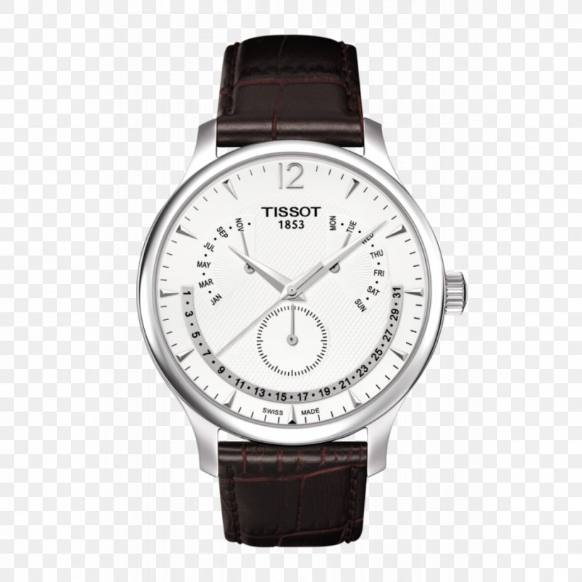Tissot Watch Chronograph Omega SA Movement, PNG, 1200x1200px, Tissot, Brand, Chronograph, Eta Sa, Fossil Group Download Free