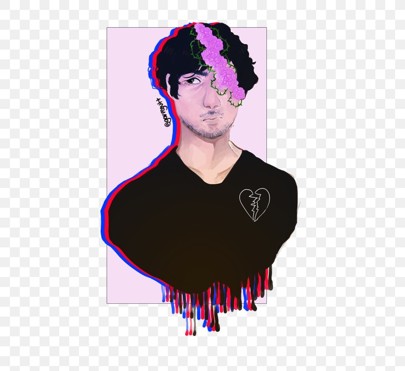 DeviantArt Joji Vaporwave, PNG, 500x750px, Watercolor, Cartoon, Flower, Frame, Heart Download Free