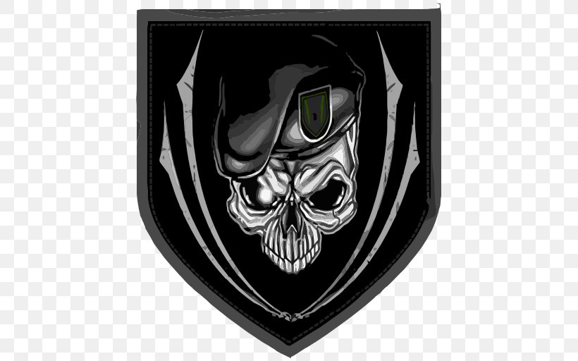 Special Forces Skull, PNG, 512x512px, Special Forces, Bone, Character, Fictional Character, Skull Download Free