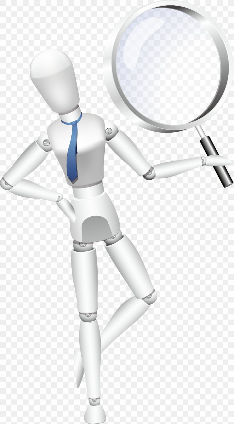 Magnifying Glass, PNG, 947x1717px, Magnifying Glass, Black And White, Cartoon, Finger, Hand Download Free