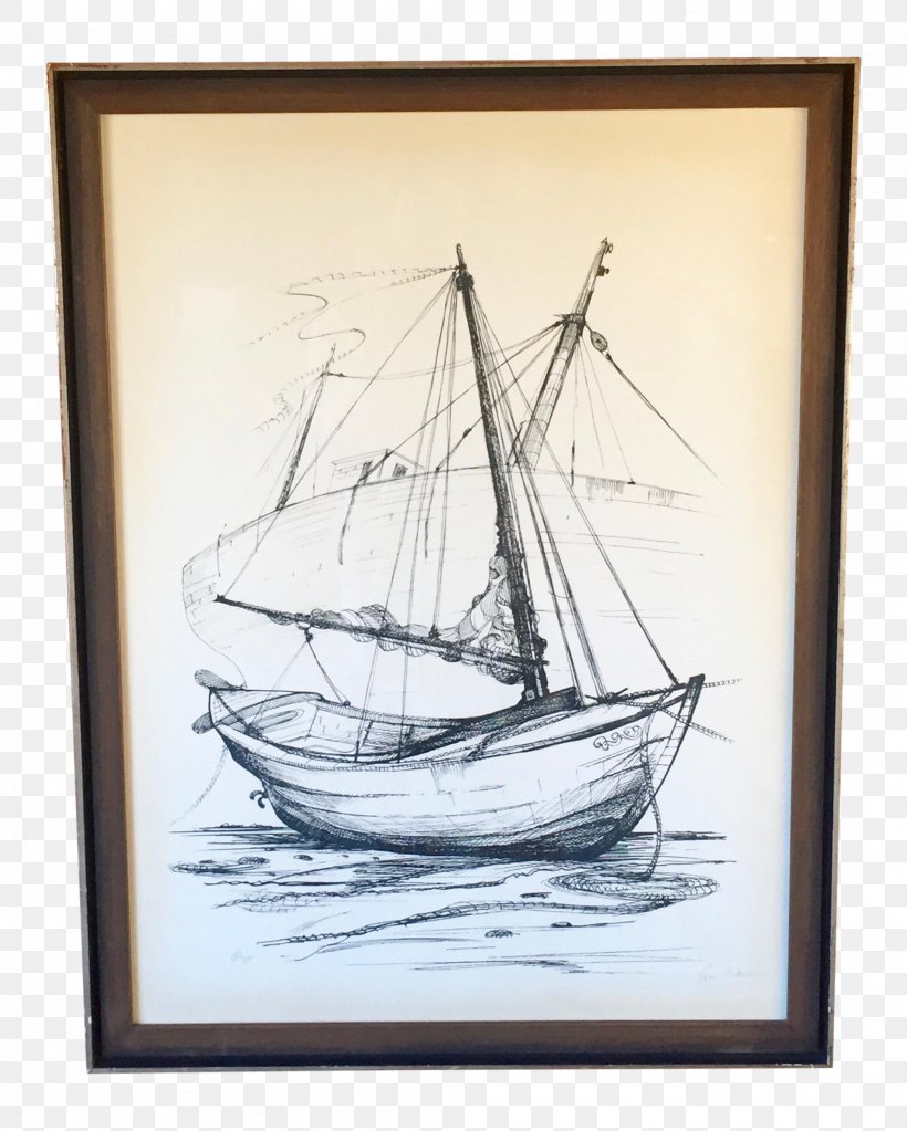 Sailboat Brigantine Drawing Painting, PNG, 2099x2619px, Sail, Artwork, Baltimore Clipper, Barque, Boat Download Free