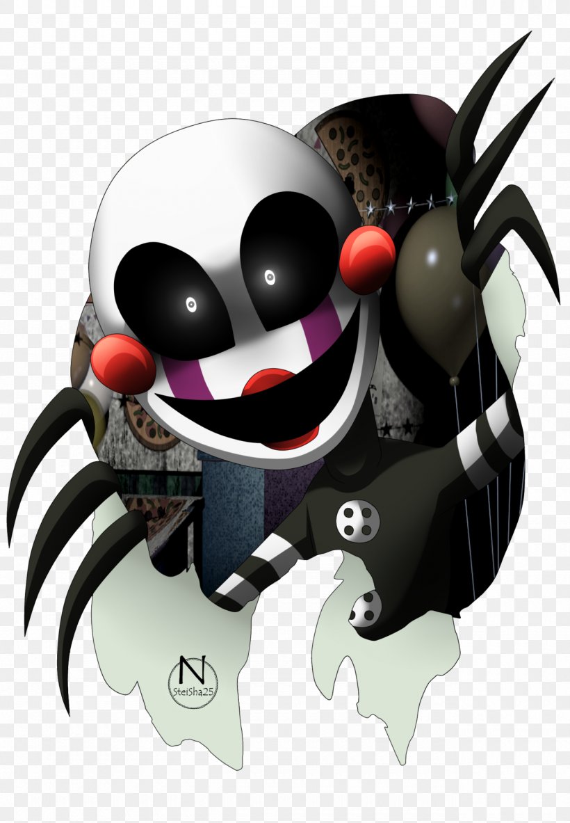 Five Nights At Freddy's: Sister Location Five Nights At Freddy's 2 Puppet Marionette Pin, PNG, 1280x1847px, Puppet, Character, Deviantart, Drawing, Fictional Character Download Free