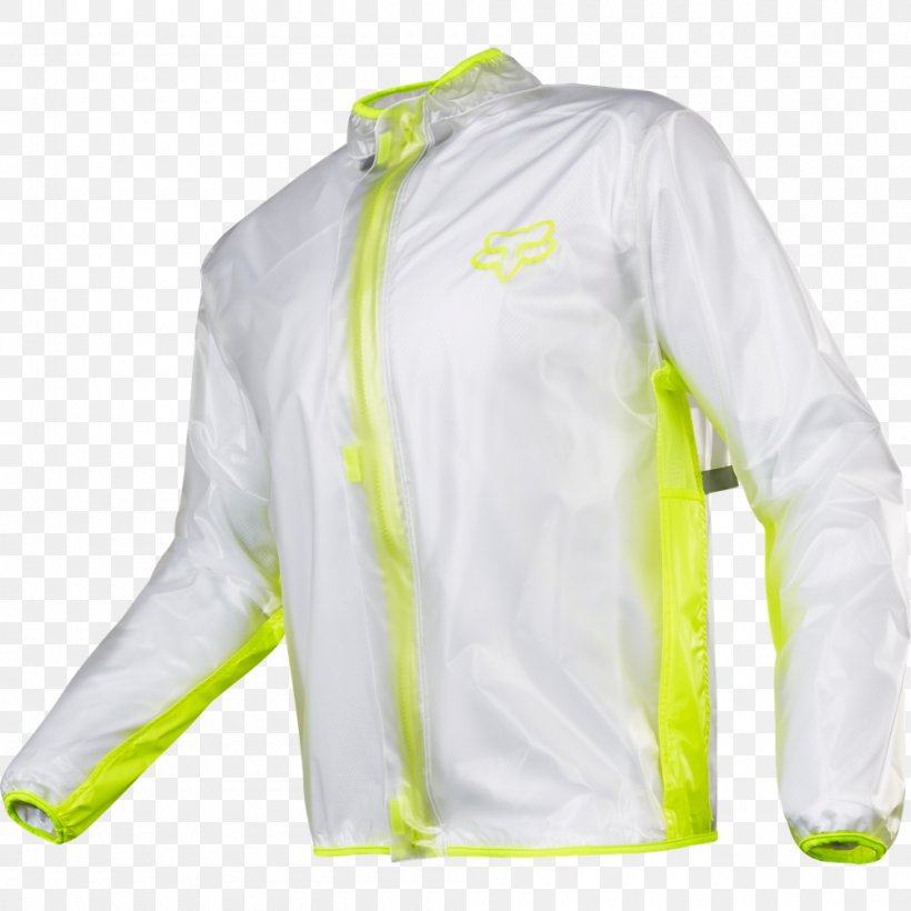 Fox Racing Jacket Raincoat Yellow Motorcycle, PNG, 1000x1000px, Fox Racing, Blue, Clothing, Clothing Sizes, Color Download Free