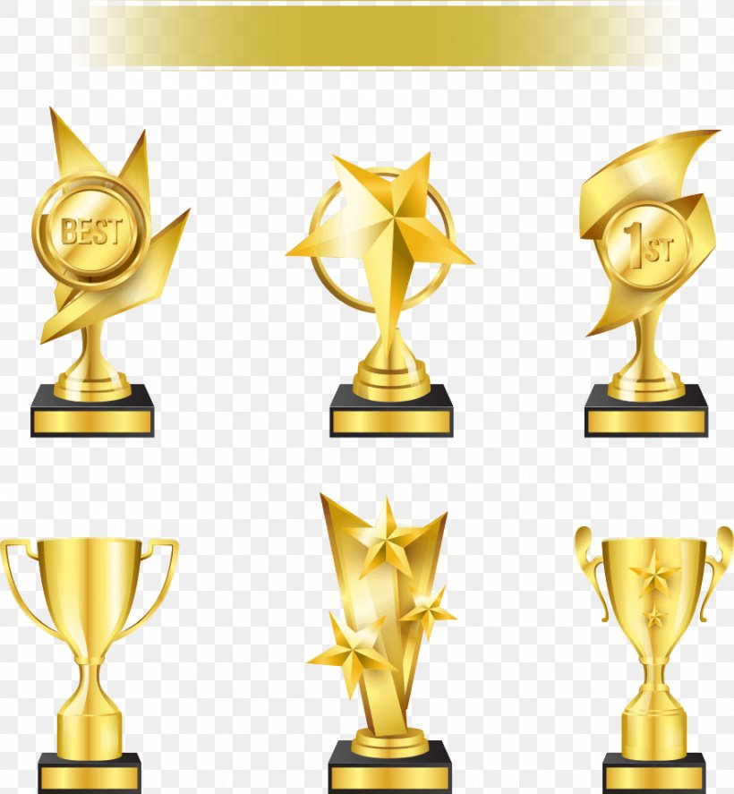 Vector Graphics Clip Art Success: A Comprehensive Guide Image, PNG, 888x961px, Gold, Award, Trophy, Yellow Download Free