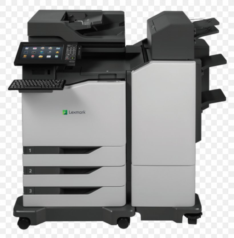 Lexmark Multi-function Printer Printing Photocopier, PNG, 1400x1424px, Lexmark, Color Printing, Electronic Device, Image Scanner, Inkjet Printing Download Free