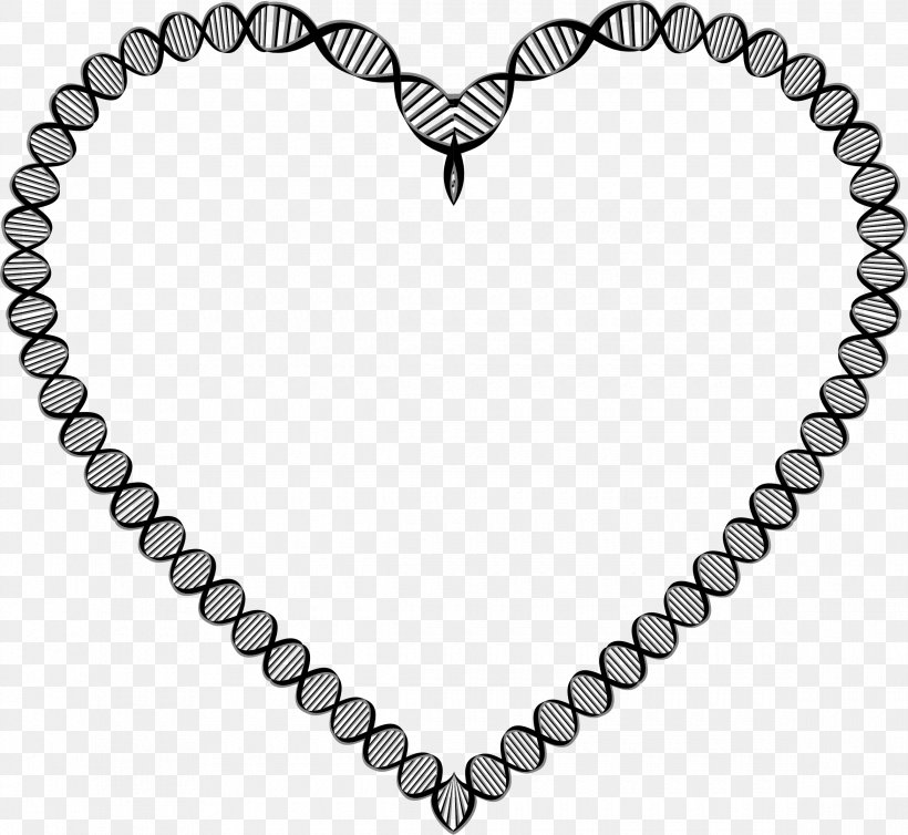 Necklace Chain DNA Clip Art, PNG, 2340x2154px, Watercolor, Cartoon, Flower, Frame, Heart Download Free