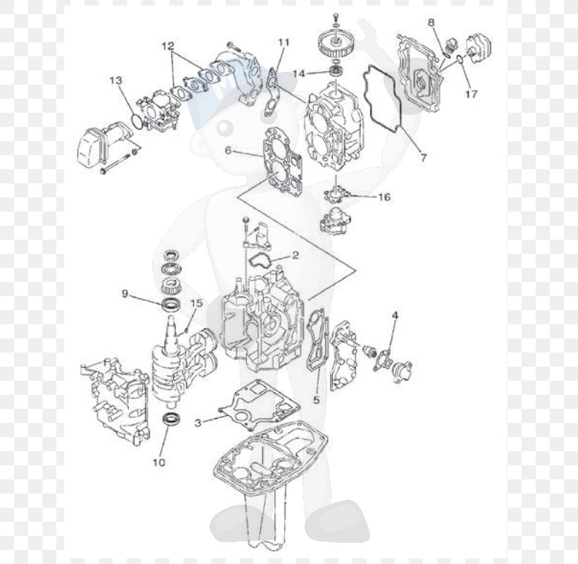 Yamaha Motor Company Outboard Motor Ignition System Yamaha Corporation Engine, PNG, 800x800px, Yamaha Motor Company, Art, Black And White, Clothing Accessories, Diagram Download Free