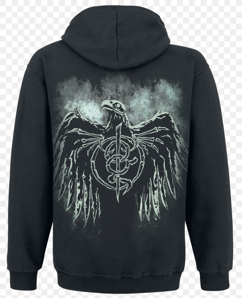 Hoodie T-shirt Got Your Six Five Finger Death Punch, PNG, 975x1200px, Watercolor, Cartoon, Flower, Frame, Heart Download Free