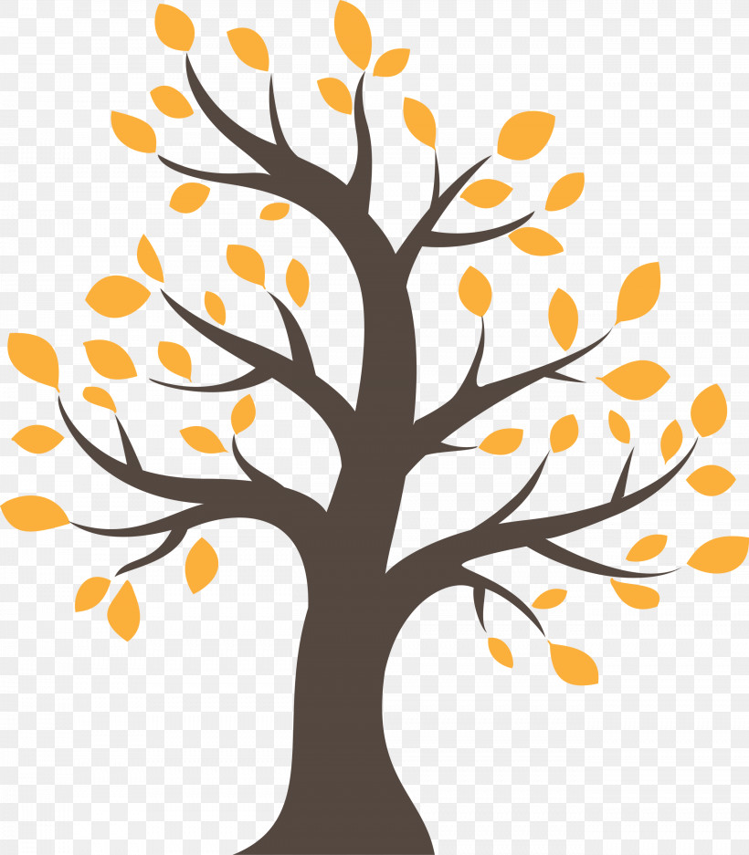 Orange, PNG, 2624x3000px, Cartoon Tree, Abstract Tree, Branch, Leaf, Orange Download Free