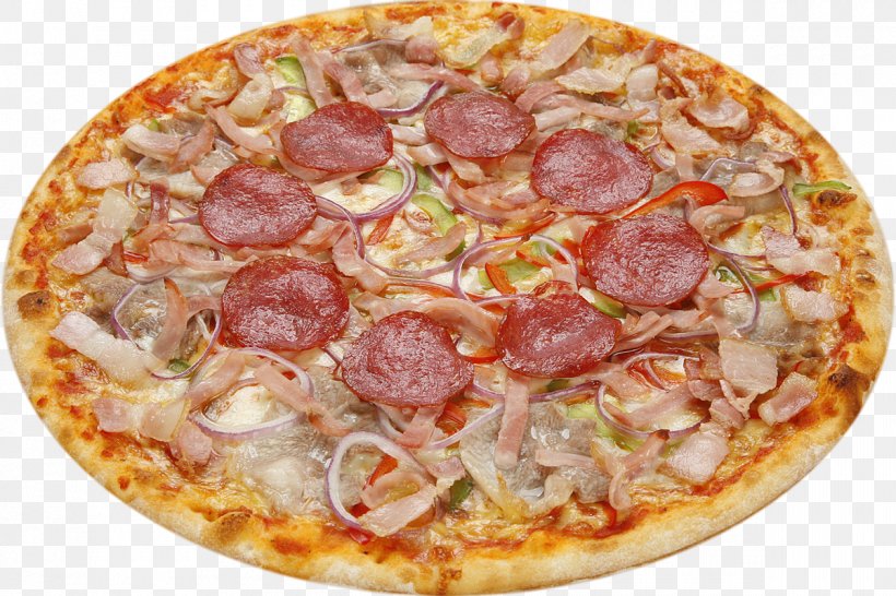California-style Pizza Sicilian Pizza Ham Prosciutto, PNG, 1200x800px, Californiastyle Pizza, American Food, Bacon, California Style Pizza, Cheese Download Free