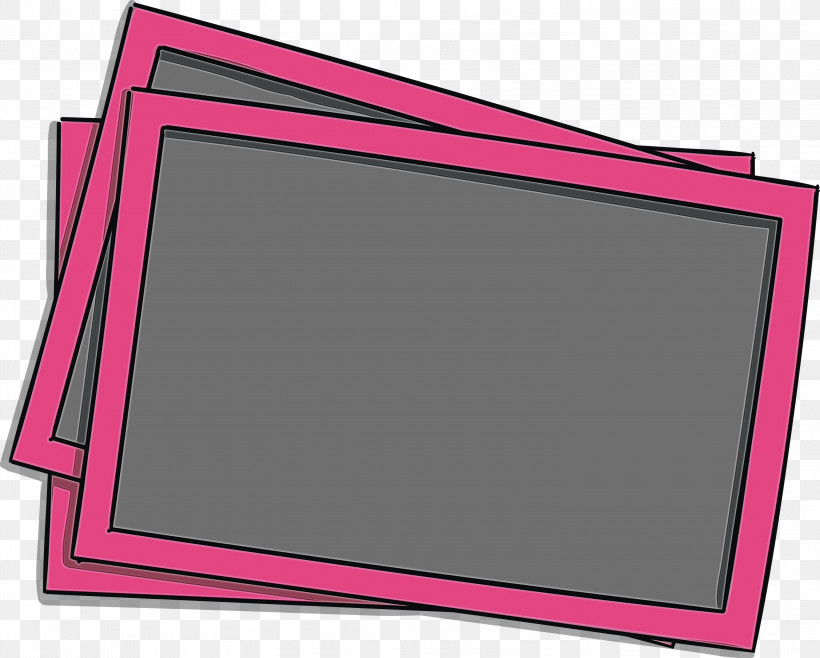 Picture Frame, PNG, 3000x2409px, Polaroid Frame, Angle, Area, Computer Monitor, Line Download Free