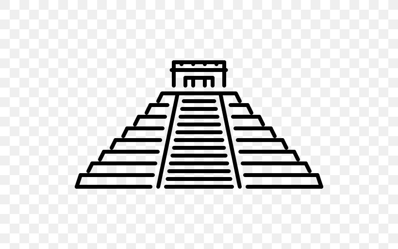 El Castillo, Chichen Itza Mesoamerican Pyramids Maya Civilization, PNG, 512x512px, El Castillo Chichen Itza, Area, Black And White, Chichen Itza, Civilization Download Free