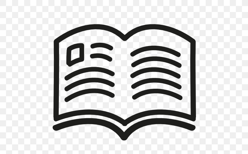 Open Book, PNG, 512x512px, Symbol, Area, Black And White, Gesture, Hand Download Free