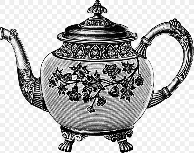 Teapot Teacup Clip Art, PNG, 1042x825px, Tea, Black And White, Ceramic, Cup, Drinkware Download Free
