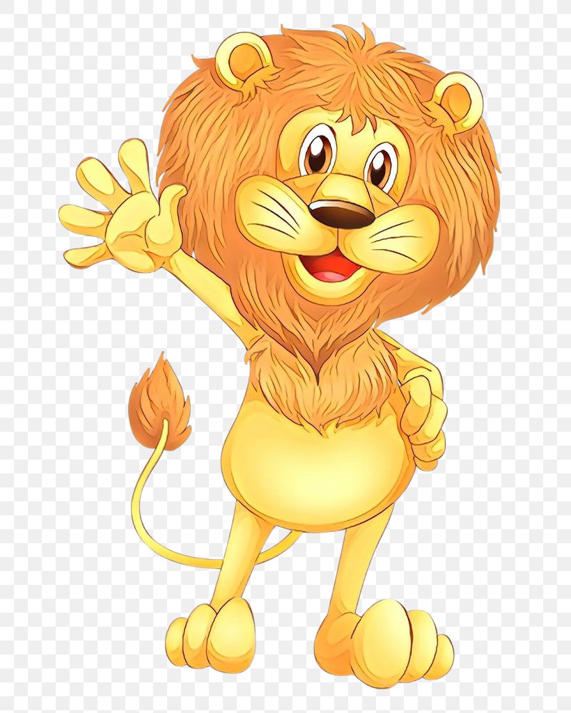 Cartoon Animated Cartoon Lion Big Cats Yellow, PNG, 698x1024px, Cartoon, Animated Cartoon, Animation, Big Cats, Lion Download Free