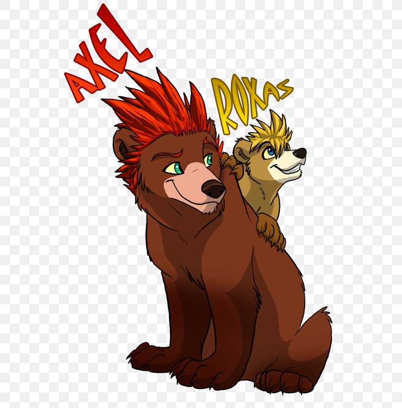 Lion Bear Fan Art Kingdom Hearts III, PNG, 612x832px, Lion, Art, Bear, Big Cats, Brother Bear Download Free