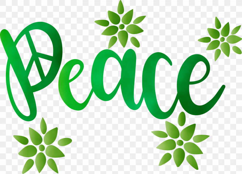 Plant Stem Leaf Logo Flower Tree, PNG, 3000x2159px, Peace, Flower, Herbal Medicine, Leaf, Logo Download Free