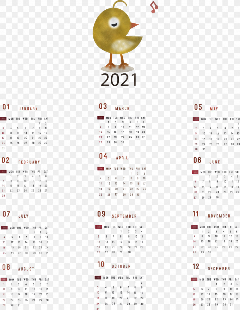 Printable 2021 Yearly Calendar 2021 Yearly Calendar, PNG, 2319x3000px, 2021 Yearly Calendar, Calendar System, Meter Download Free