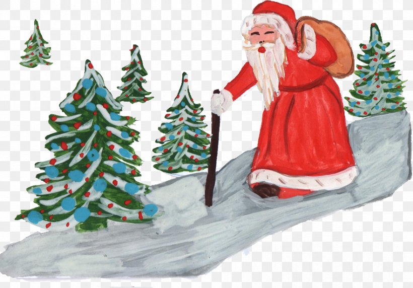 Santa Claus Christmas Decoration Christmas Ornament Christmas Tree, PNG, 881x615px, Santa Claus, Christmas, Christmas Decoration, Christmas Eve, Christmas Ornament Download Free