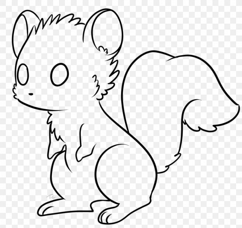 Squirrel Line Art Drawing Black And White Clip Art, PNG, 922x867px, Watercolor, Cartoon, Flower, Frame, Heart Download Free