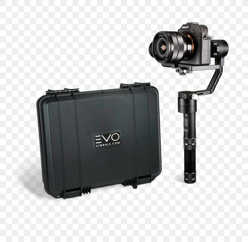 Camera Stabilizer Gimbal Digital SLR Mirrorless Interchangeable-lens Camera, PNG, 800x800px, Camera, Aparat Fotografic Hibrid, Camera Accessory, Camera Lens, Camera Stabilizer Download Free