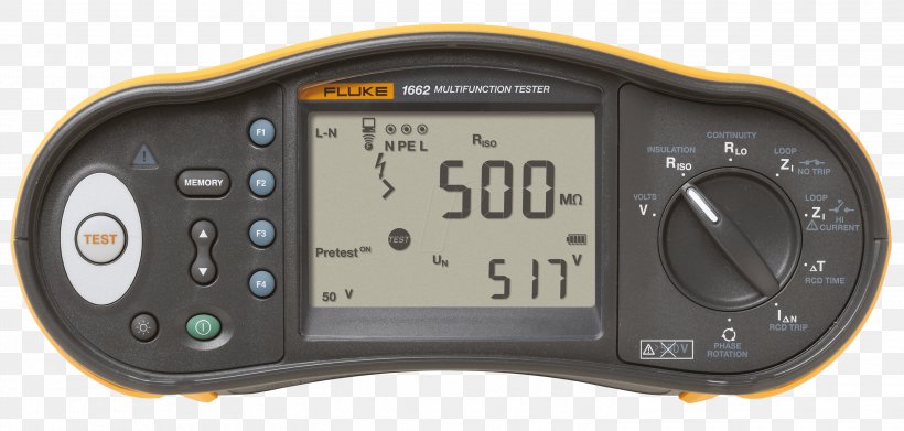 Fluke Corporation Multimeter Multifunction Tester Software Testing Electronics, PNG, 3000x1432px, Fluke Corporation, Computer Software, Electrical Engineering, Electronics, Fault Download Free