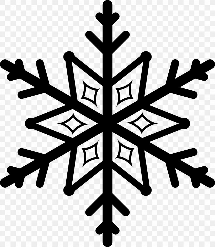Snowflake Silhouette Clip Art, PNG, 2054x2358px, Snowflake, Art, Black And White, Drawing, Leaf Download Free