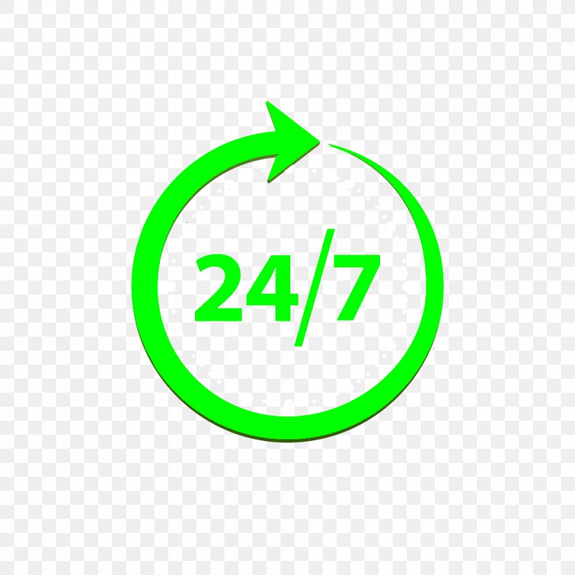 24/7 Service Stock Photography, PNG, 1000x1000px, 247 Service, Area, Brand, Green, Hamburger Button Download Free