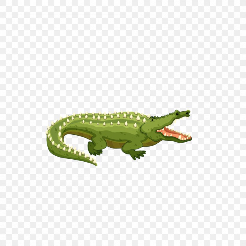 Crocodiles, PNG, 1000x1000px, Crocodiles, Animal, Artworks, Cartoon, Crocodile Download Free
