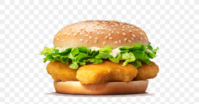 Hamburger Fast Food Chicken Nugget Burger King Restaurant, PNG, 950x496px, Hamburger, American Food, Breakfast Sandwich, Buffalo Burger, Bun Download Free