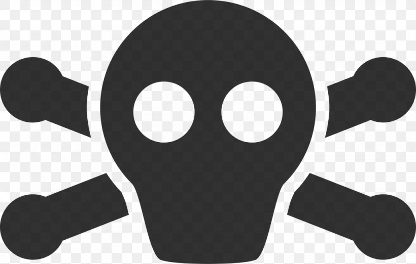 Piracy Symbol Clip Art, PNG, 1024x652px, Piracy, Black, Black And White, Bone, Head Download Free