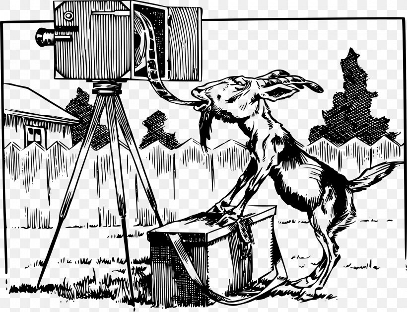 Cartoon Goat Black And White Clip Art, PNG, 2400x1840px, Cartoon, Art, Arts, Black And White, Carnivoran Download Free