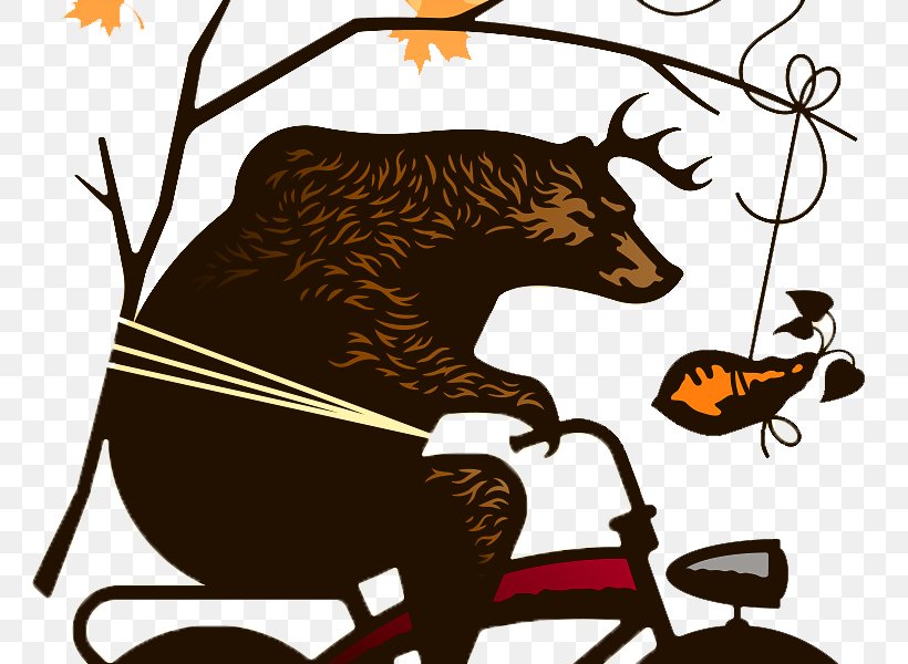 Cycling Bicycle Illustration, PNG, 800x600px, Cycling, Animal, Art, Bear, Bicycle Download Free