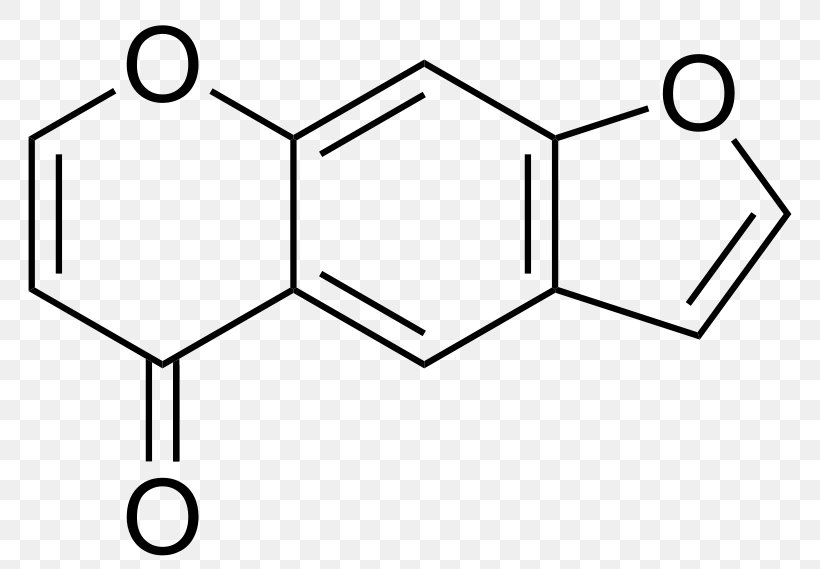 Furanochromone Derivative Chemical Compound, PNG, 800x569px, Derivative, Alkaloid, Area, Black, Black And White Download Free