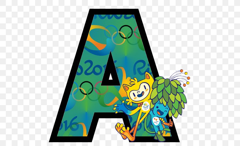 Olympic Games Rio 2016 Charms & Pendants Illustration Vinicius And Tom, PNG, 500x500px, Olympic Games Rio 2016, Area, Art, Cabochon, Cartoon Download Free