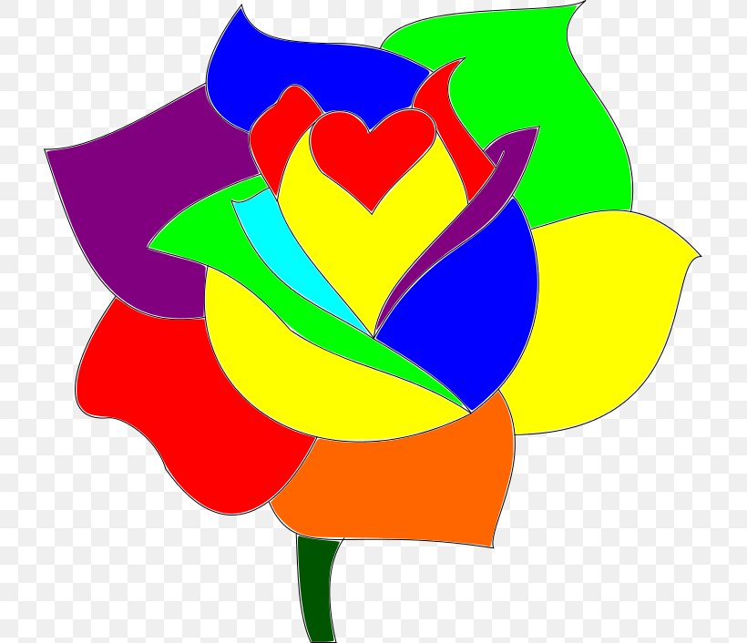 Petal Drawing Rainbow Color, PNG, 723x706px, Petal, Art, Artwork, Color, Deviantart Download Free
