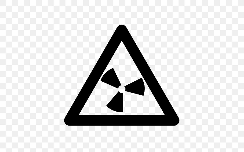 Radiation Le Code De La Route Hazard Symbol X-ray, PNG, 512x512px, Radiation, Black, Black And White, Brand, Gamma Ray Download Free