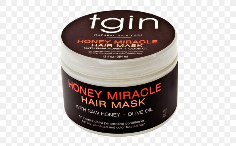Tgin Honey Miracle Hair Mask Hair Conditioner Moisturizer Frizz, PNG, 510x510px, Hair Conditioner, Afrotextured Hair, Cream, Cuticle, Frizz Download Free
