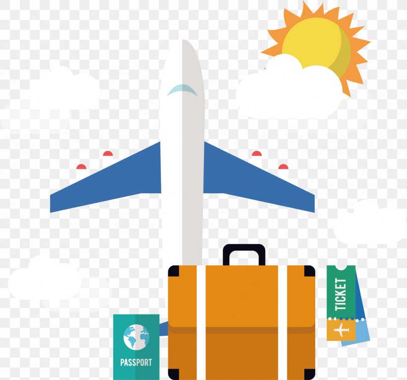 Airplane Airline Ticket Suitcase, PNG, 1743x1628px, Airplane, Air Charter, Airline Ticket, Area, Brand Download Free