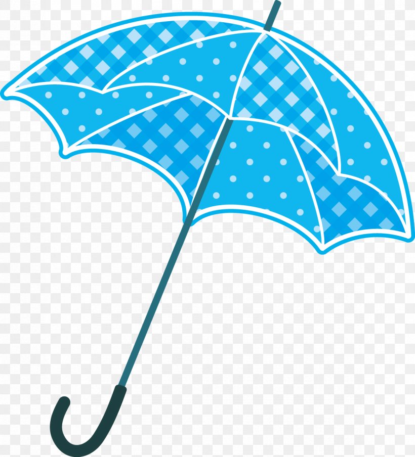 Cute Umbrella With A Polka Dot And Gingham Check P, PNG, 1173x1294px, Umbrella, Aqua, Area, Blog, Days Download Free