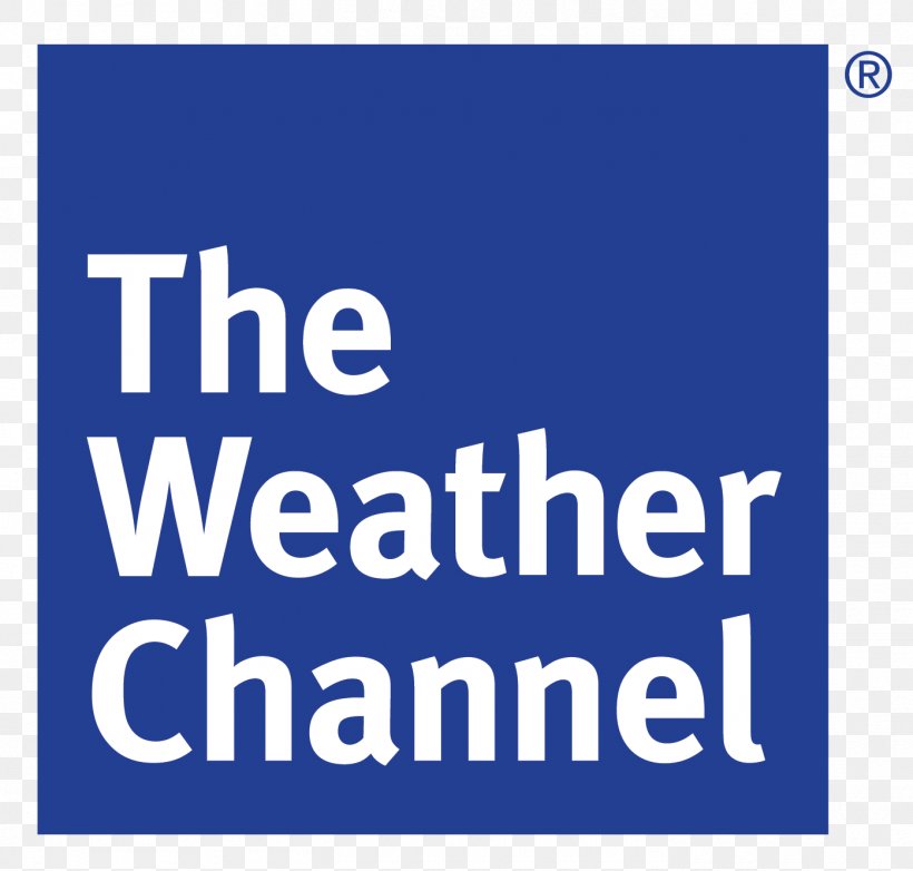 The Weather Channel Logo Weather Group Television, LLC Weather Forecasting Television Channel, PNG, 1395x1332px, Weather Channel, Advertising, Area, Banner, Blue Download Free