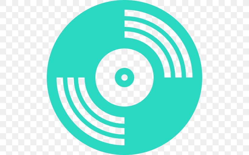 Phonograph Record Compact Disc, PNG, 512x512px, Phonograph Record, Aqua, Area, Brand, Compact Disc Download Free