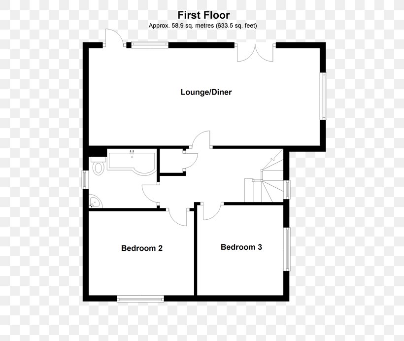 Paper Floor Plan White Line, PNG, 520x692px, Paper, Area, Black And White, Diagram, Drawing Download Free