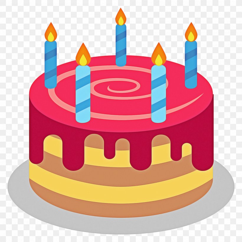 Birthday Cake Emoji, PNG, 2000x2000px, Emoji, Baked Goods, Birthday, Birthday Cake, Birthday Candle Download Free