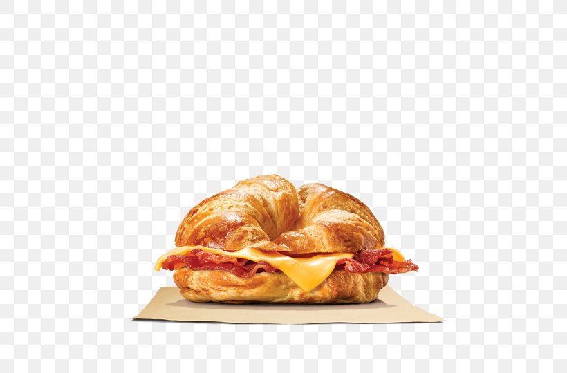 Breakfast Burger King Hamburger Whopper Croissant, PNG, 500x540px, Breakfast, Bacon, Baked Goods, Breakfast Sandwich, Bun Download Free