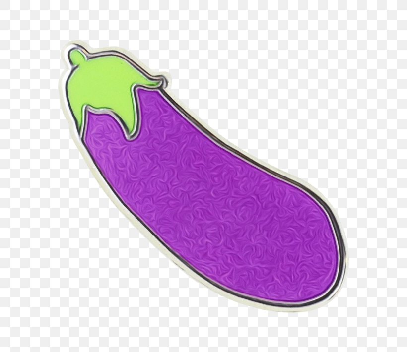 Eggplant Emoji, PNG, 710x710px, Emoji, Aubergines, Eggplant, Enamel Paint, Pin Download Free